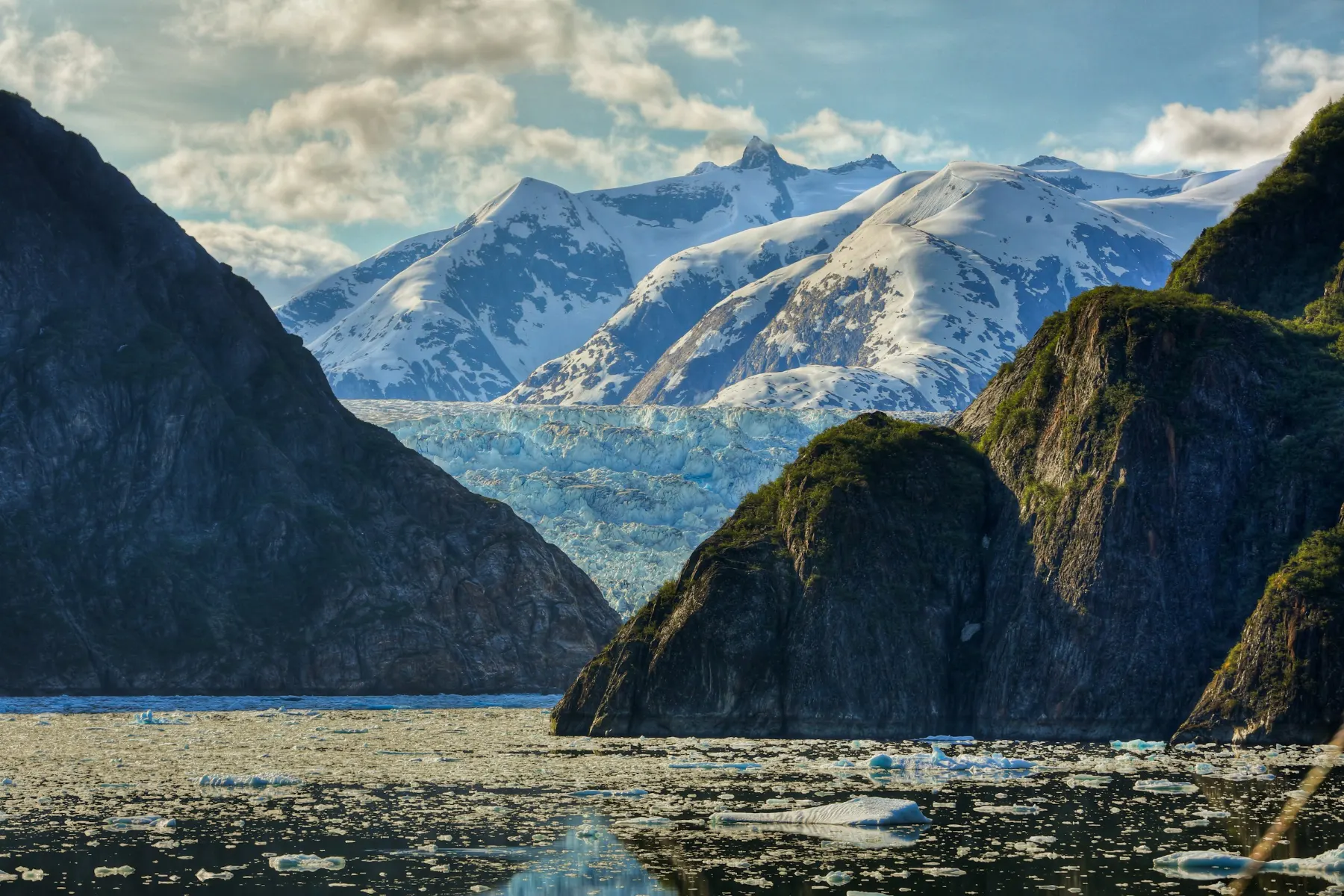 Tracy Arm Fjord and Sawyer Glacier, Southeast Alaska — photo by John Cobb on Unsplash
