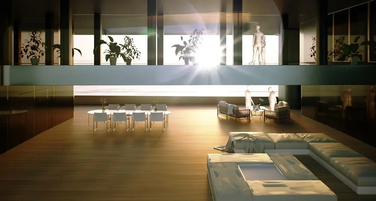 Interior atrium